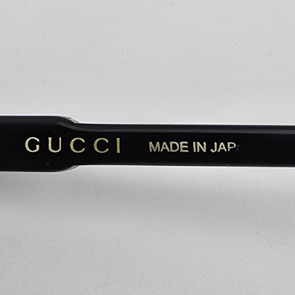 Gucci GG0494OJ 001 Black Rectangular Titanium Eyeglasses Frame Japan 56-18-150 - Picture 9 of 13